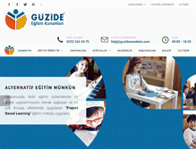 Tablet Screenshot of guzideanaokulu.com